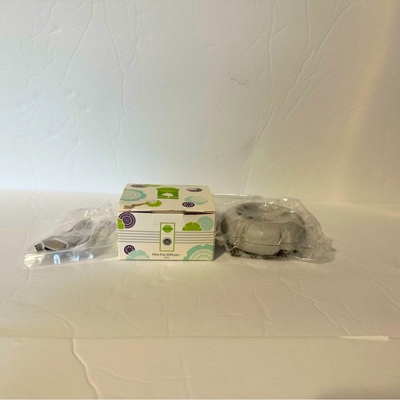 Scentsy Other - Scentsy Mini Fan Diffuser - Gray New In Box